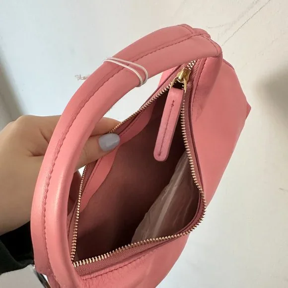 ❌SOLD❌Mansur Gavriel Mini Candy Hand Bag Calfskin Leather Light Pink - Picture 11 of 11